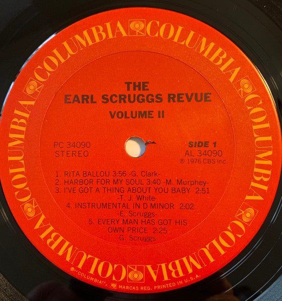 Scruggs, Earl Revue - Volume II (VG+) (Vinyl LP)