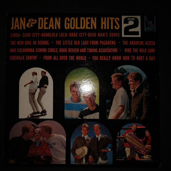Jan & Dean - Jan & Dean Golden Hits Volume 2 (Vinyl, VG) (Vinyl LP)