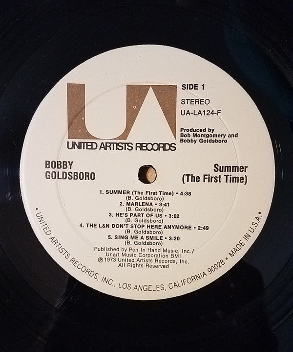 Goldsboro, Bobby - Summer (The First Time) (VG+) (Vinyl LP)