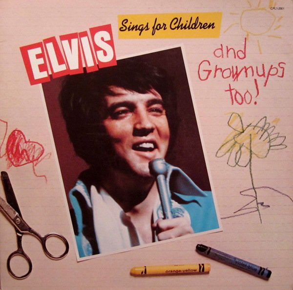 Elvis - Elvis Sings For Children And Grownups Too! (VG) (Vinyl LP)