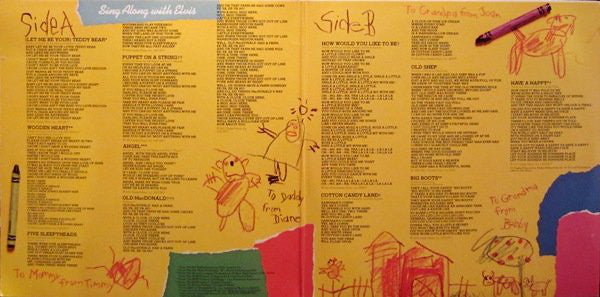 Elvis - Elvis Sings For Children And Grownups Too! (VG) (Vinyl LP)