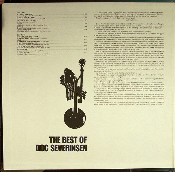 Severinsen, Doc - The Best Of Doc Severinsen (VG) (Vinyl LP)
