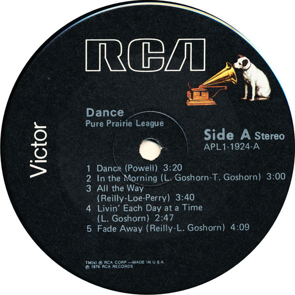 Pure Prairie League - Dance (Vinyl, VG+) (Vinyl LP)