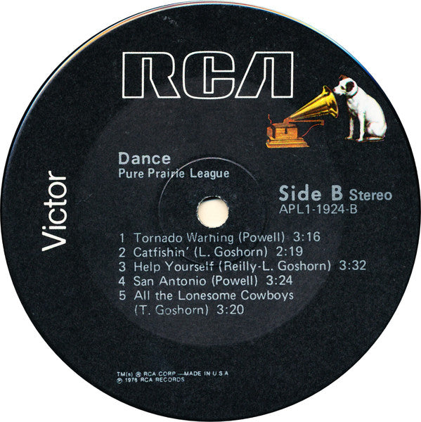 Pure Prairie League - Dance (Vinyl, VG+) (Vinyl LP)