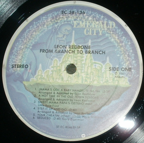 Redbone, Leon - From Branch To Branch (NM or M-) (Vinyl LP)
