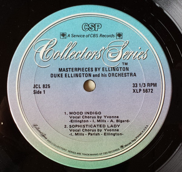 Ellington, Duke And His Orchestra - Masterpieces By Ellington (Vinyl, VG+) (Vinyl LP)