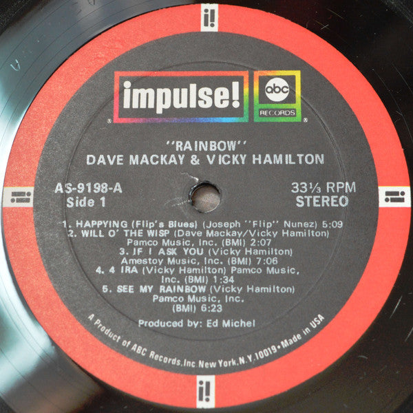 Mackay, Dave & Vicky Hamilton - Rainbow (VG) (Vinyl LP)