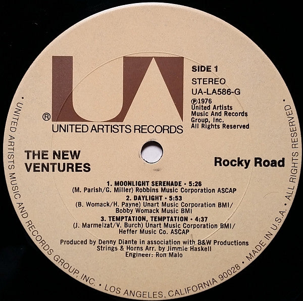 New Ventures - Rocky Road (Vinyl, VG) (Vinyl LP)