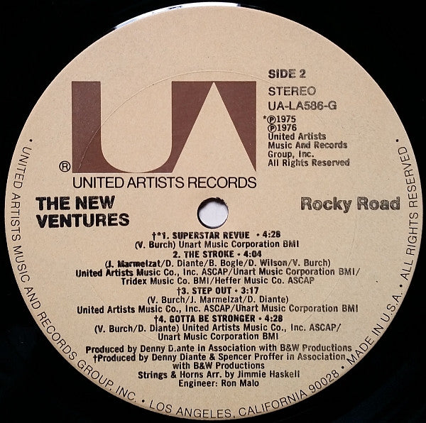 New Ventures - Rocky Road (Vinyl, VG) (Vinyl LP)