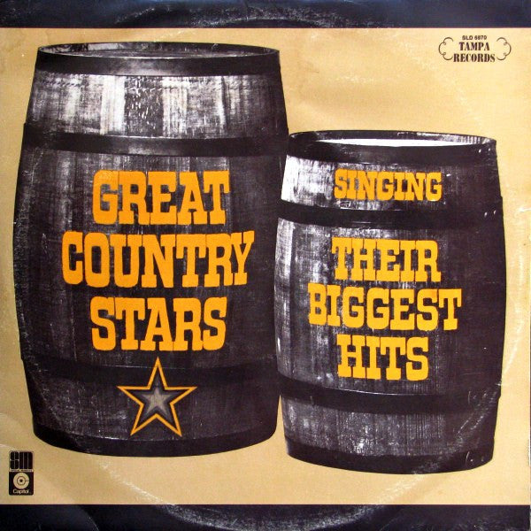 Various - Great Country Stars Singing Their Biggest Hits (VG) (Vinyl LP)
