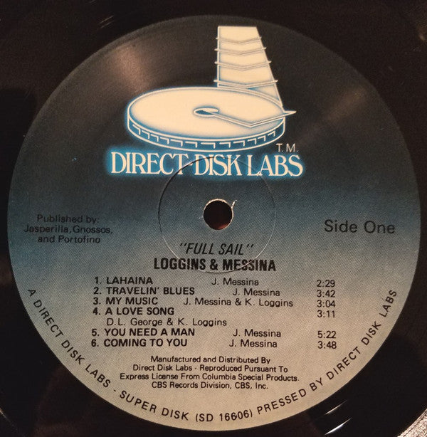 Loggins And Messina - Full Sail (VG+) (Vinyl LP)