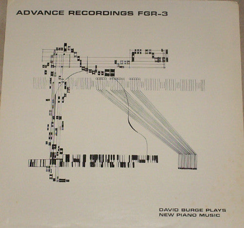 Burge, David - David Burge Plays New Piano Music (VG+) (Vinyl LP)