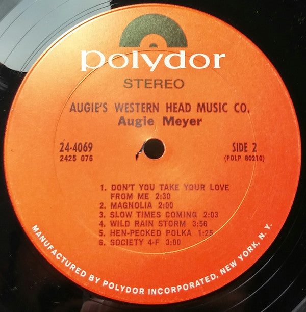 Meyer, Augie  - Augie's Western Head Music Co. (VG) (Vinyl LP)
