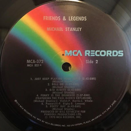 Stanley, Michael - Friends And Legends (VG+) (Vinyl LP)