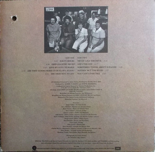 Talley, James - Tryin' Like The Devil (VG+) (Vinyl LP)