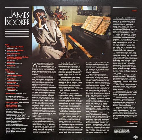 Booker, James - Classified (Vinyl, NM or M-) (Vinyl LP)