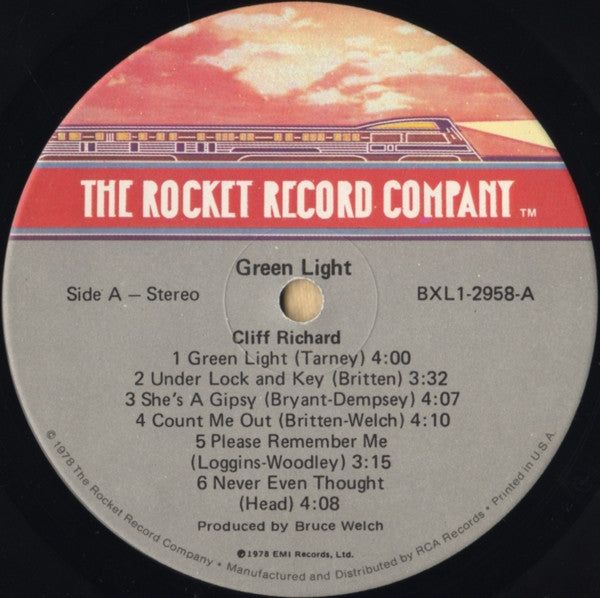 Richard, Cliff - Green Light (NM or M-) (Vinyl LP)