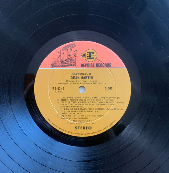 Martin, Dean - Happiness Is Dean Martin (VG+) (Vinyl LP)