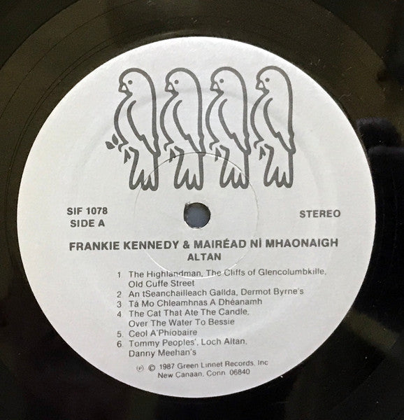 Kennedy, Frankie & Mairéad Ní Mhaonaigh / Altan - Altan (VG+) (Vinyl LP)