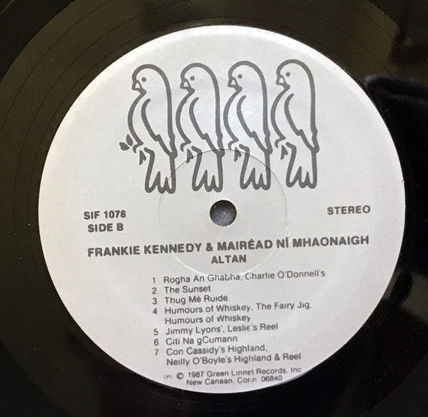 Kennedy, Frankie & Mairéad Ní Mhaonaigh / Altan - Altan (VG+) (Vinyl LP)