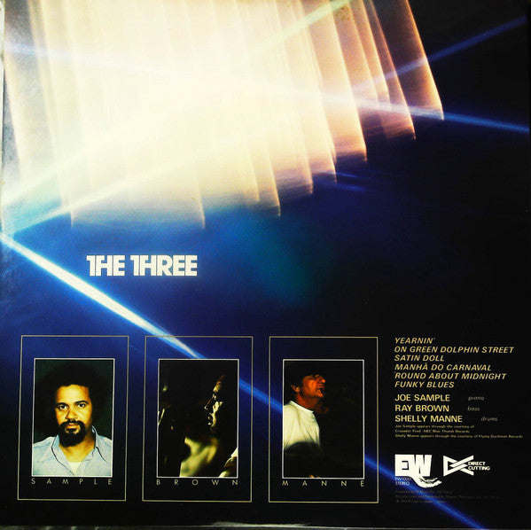 Sample, Joe / Ray Brown / Shelly Manne - The Three (Vinyl, VG+) (Vinyl LP)