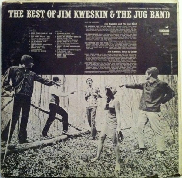 Kweskin, Jim & The Jug Band - The Best Of Jim Kweskin & The Jug Band (VG+) (Vinyl LP)