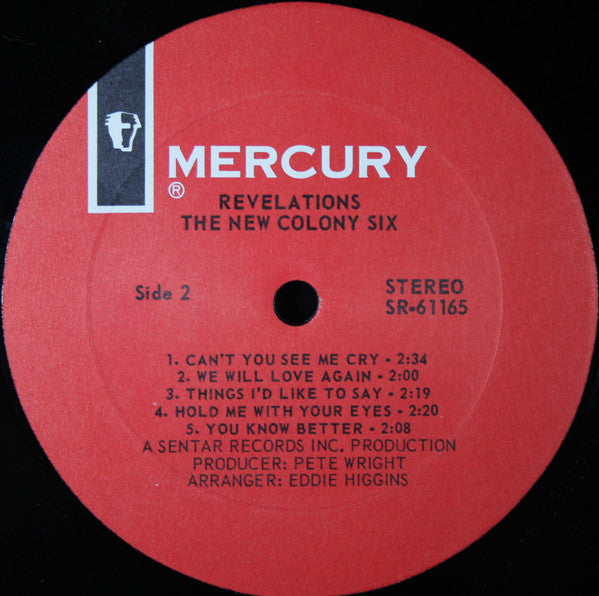 New Colony Six - Revelations (VG) (Vinyl LP)