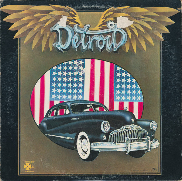Detroit With Mitch Ryder - Detroit (VG+) (Vinyl LP)