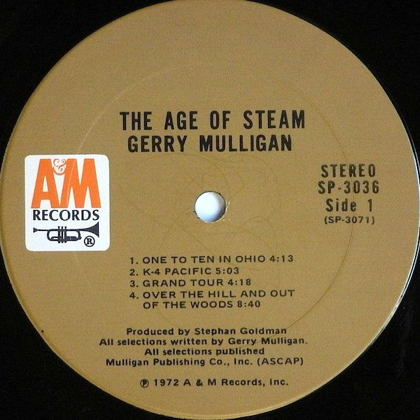 Mulligan, Gerry - The Age Of Steam (Vinyl, VG+) (Vinyl LP)