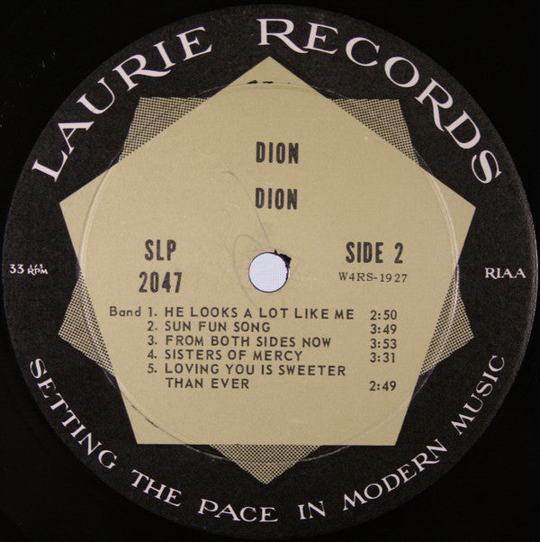 Dion  - Dion (VG) (Vinyl LP)