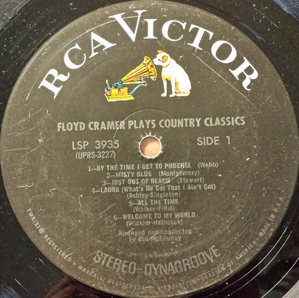 Cramer, Floyd - Plays Country Classics (VG) (Vinyl LP)