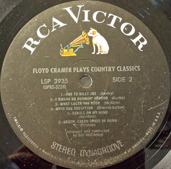 Cramer, Floyd - Plays Country Classics (VG) (Vinyl LP)