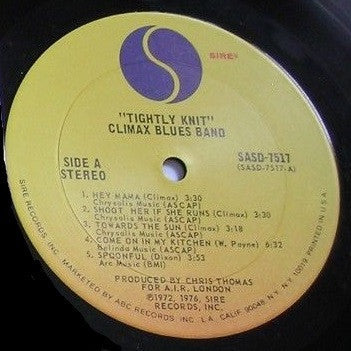 Climax Blues Band - Tightly Knit (VG) (Vinyl LP)