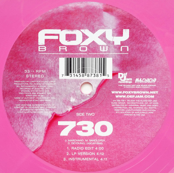 Foxy Brown - Candy (M) (Vinyl LP)