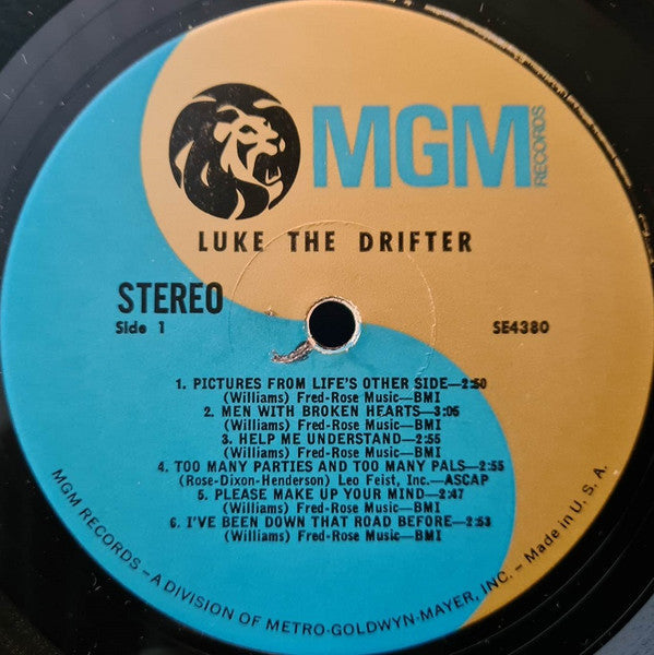 Luke The Drifter - Luke The Drifter (VG) (Vinyl LP)