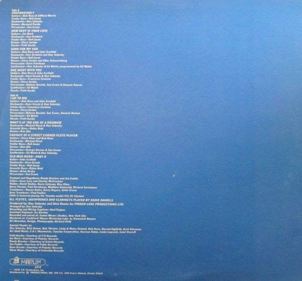 Daniels, Eddie - Street Wind (VG+) (Vinyl LP)