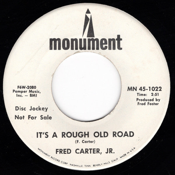 Carter Jr., Fred - And You Wonder Why / It's A Rough Old Road (G+) (Vinyl LP)