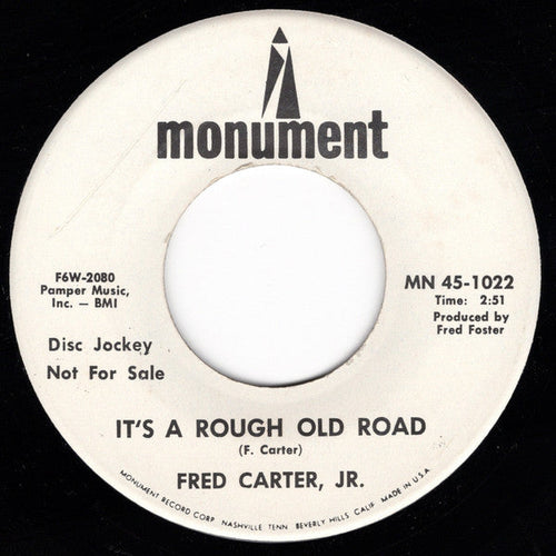 Carter Jr., Fred - And You Wonder Why / It's A Rough Old Road (G+) (Vinyl LP)
