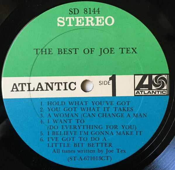 Tex, Joe - The Best Of Joe Tex (VG) (Vinyl LP)