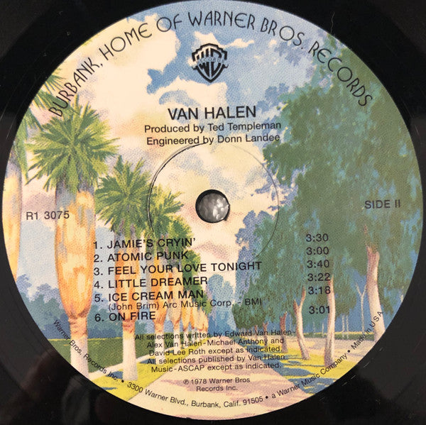 Van Halen - Van Halen (Vinyl, VG+) (Vinyl LP)