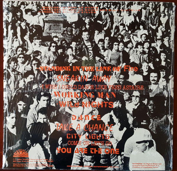 Gary U.S. Bonds And The American Men - Standing In The Line Of Fire (VG+) (Vinyl LP)
