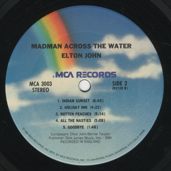 John, Elton - Madman Across The Water (Vinyl, VG+) (Vinyl LP)