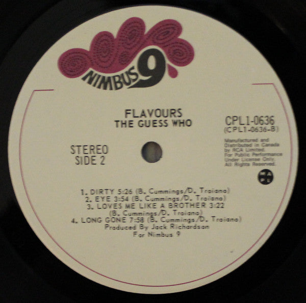 Guess Who - Flavours (VG+) (Vinyl LP)