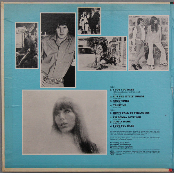 Good Times (Original Film Soundtrack) - Sonny & Cher (VG+) (Vinyl LP)