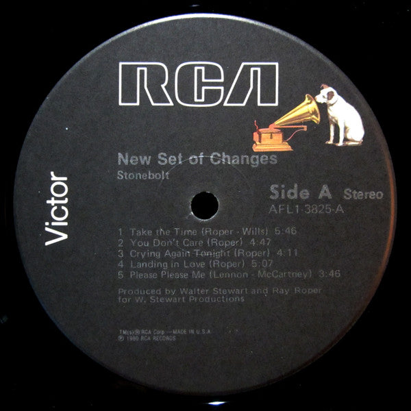 Stonebolt - New Set Of Changes (NM or M-) (Vinyl LP)