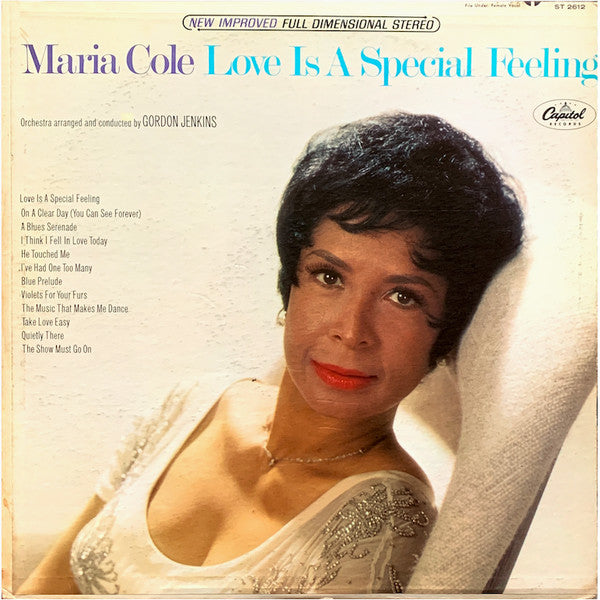 Cole, Maria - Love Is A Special Feeling (VG+) (Vinyl LP)