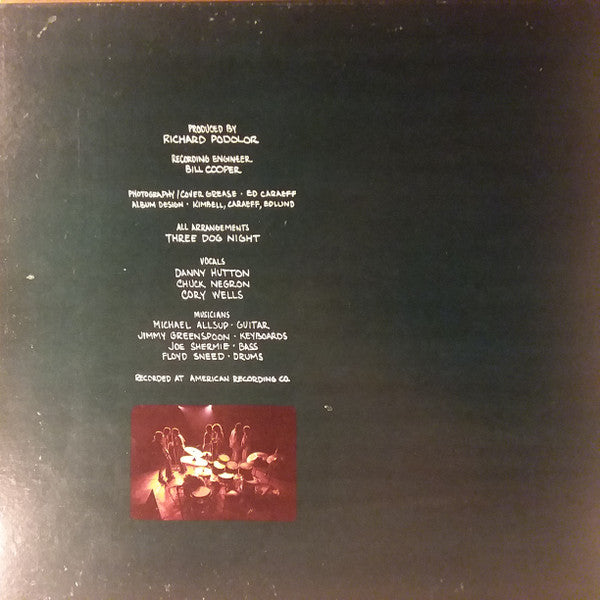 Three Dog Night - Naturally (Vinyl, VG+) (Vinyl LP)