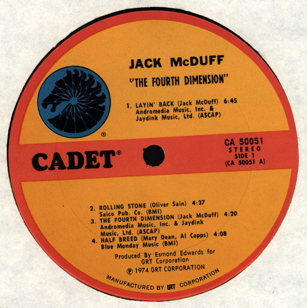 McDuff, Jack - The Fourth Dimension (Vinyl, VG) (Vinyl LP)