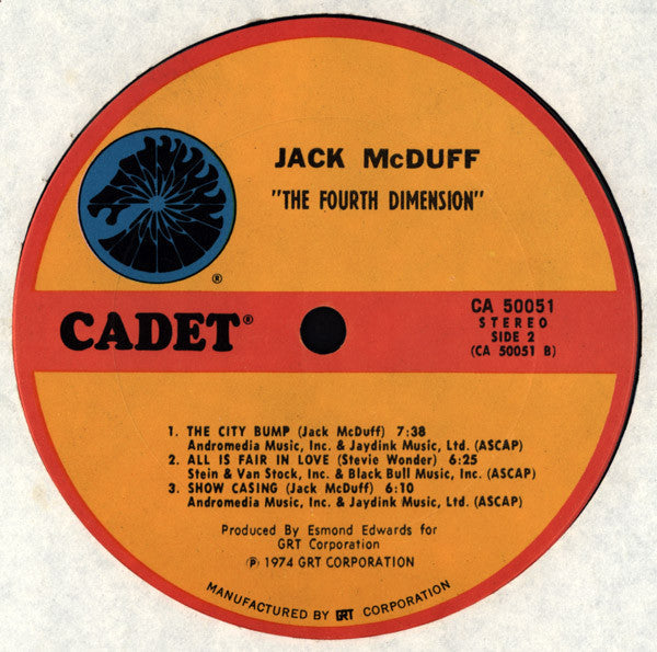 McDuff, Jack - The Fourth Dimension (Vinyl, VG) (Vinyl LP)