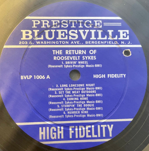 Roosevelt Sykes - The Return Of Roosevelt Sykes (Vinyl, VG+) (Vinyl LP)
